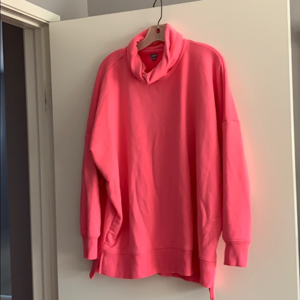 Pink oversized sweatshirt